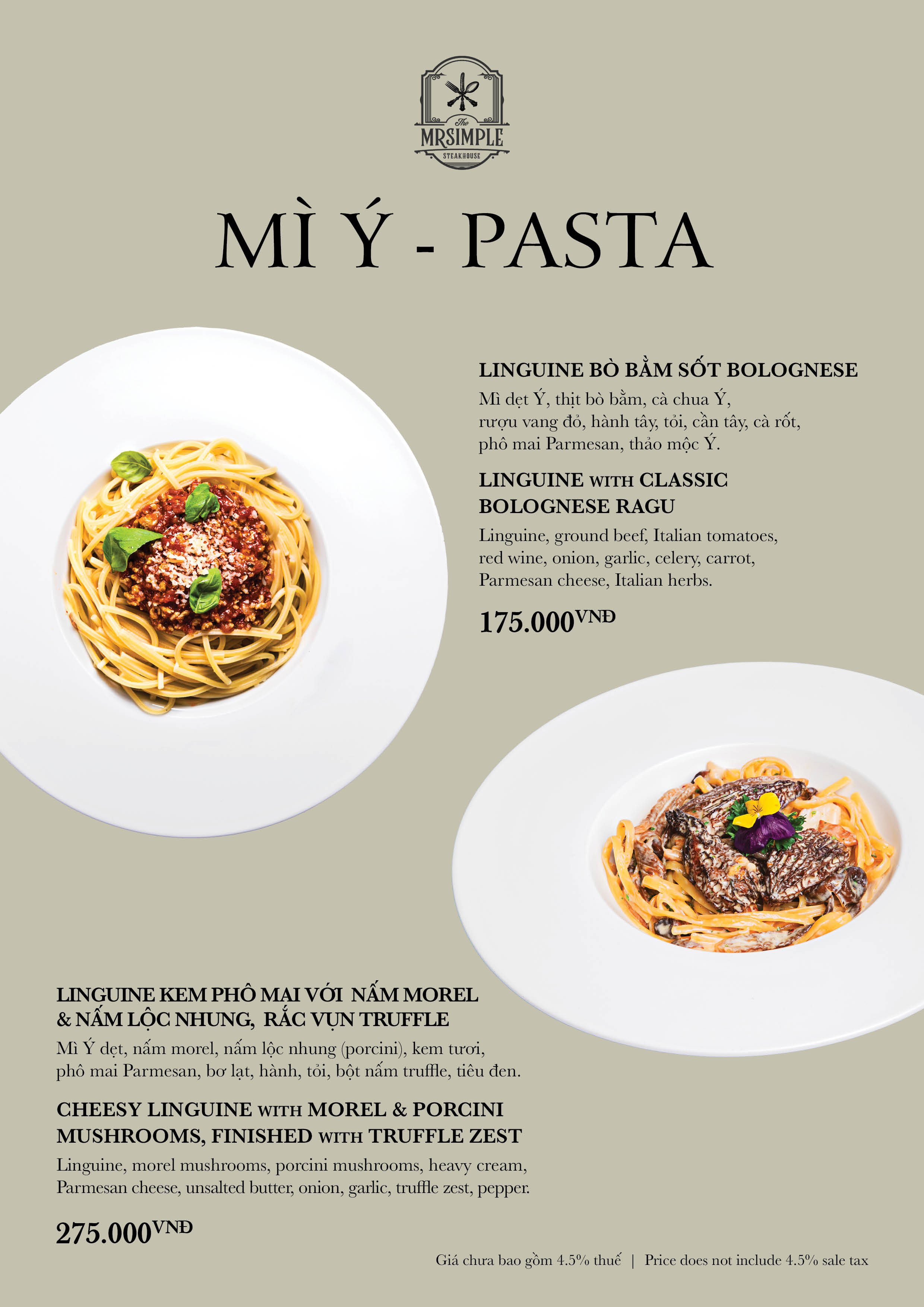 Pasta Hải sản